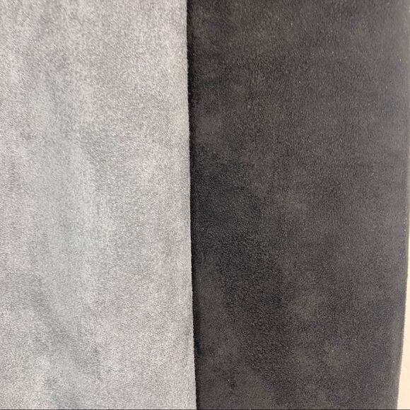 Bebe Chenice Faux Suede Color Block Pencil Skirt - Picture 7 of 8